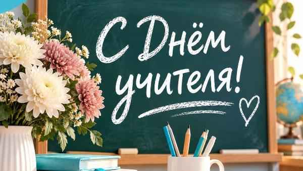 С Днём учителя!